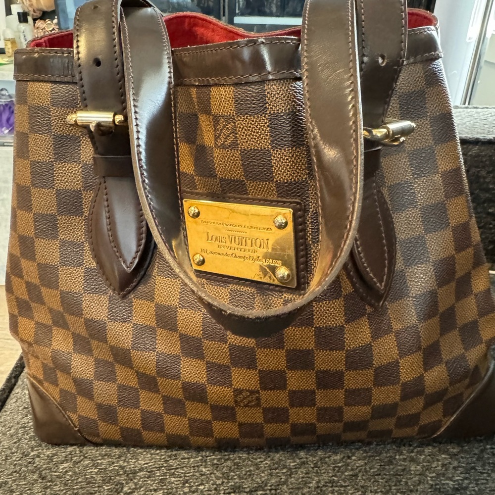 Authentic louis vuitton hamstead MM